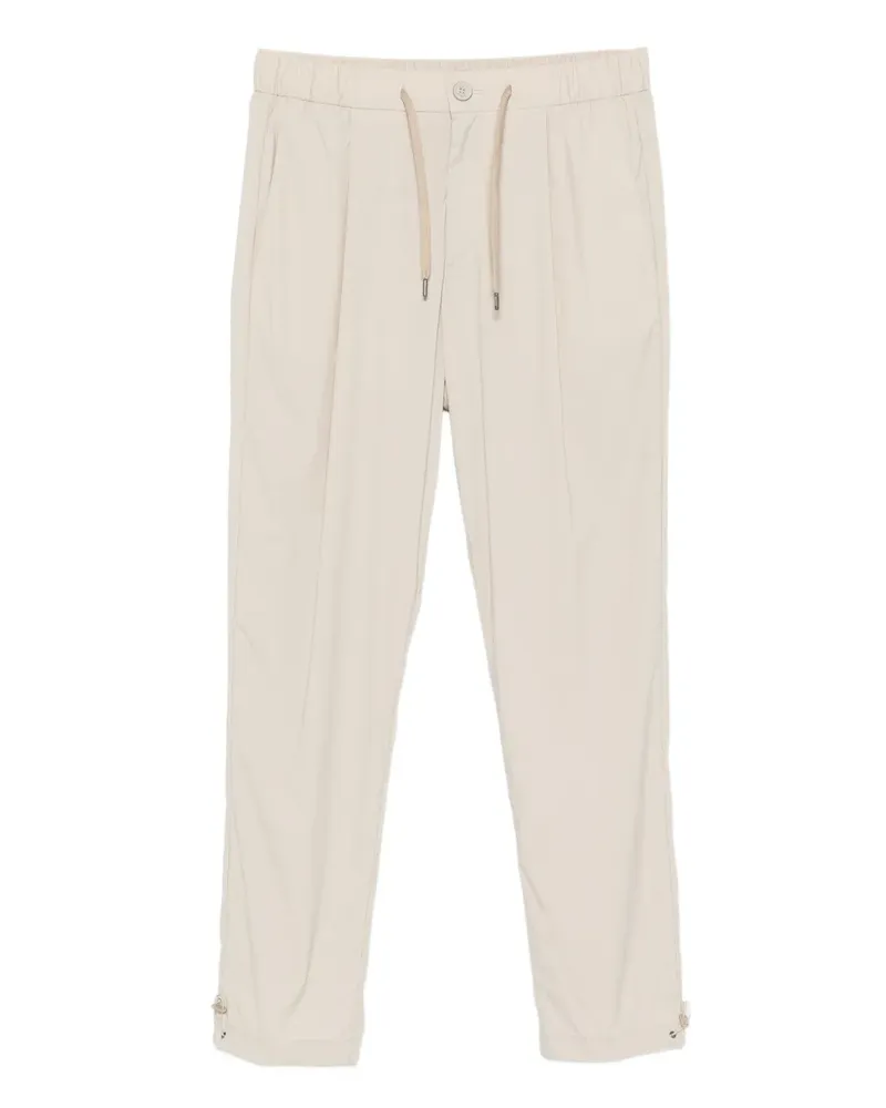 Herno Bundfaltenhose mit Kordelzug - Nude Nude