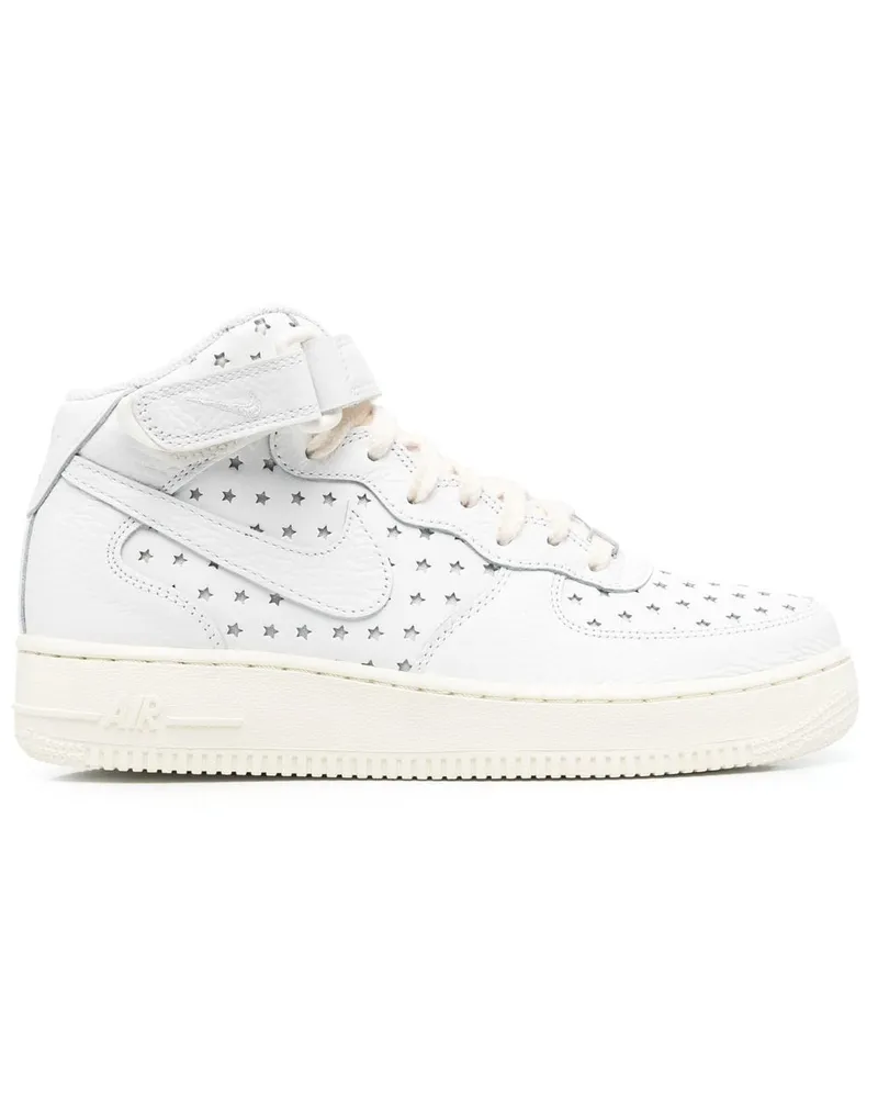 Nike Air Force 1 Mid Cut Out Stars Sneakers - Grau Grau