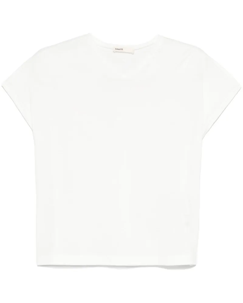 KHAITE Devra T-Shirt - Nude Nude