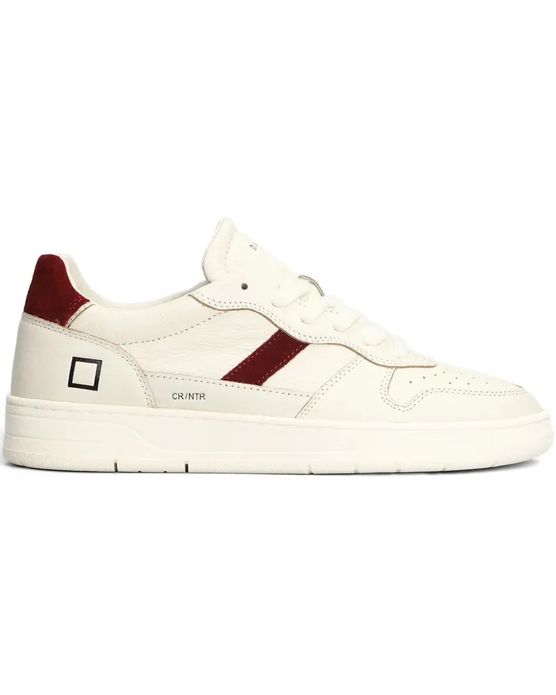 D.A.T.E. Sneakers mit Wildledereinsatz - Nude Nude