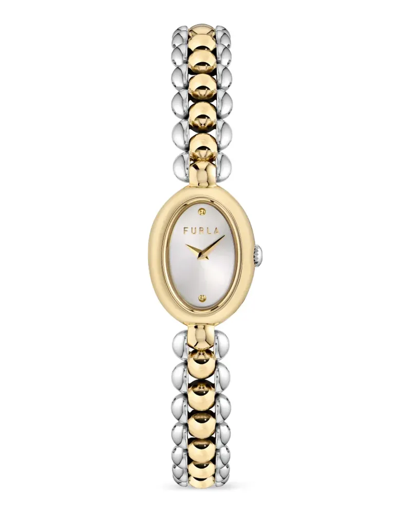Furla Oval Case Armbanduhr 24mm - Silber Silber