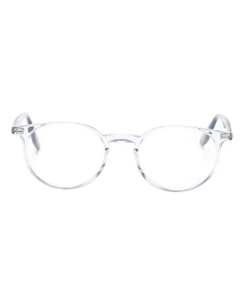 Barton Perreira Norton Brille mit rundem Gestell - Weiß Weiß