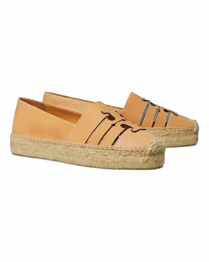 Tory Burch Ines cut-out espadrilles - Braun Braun