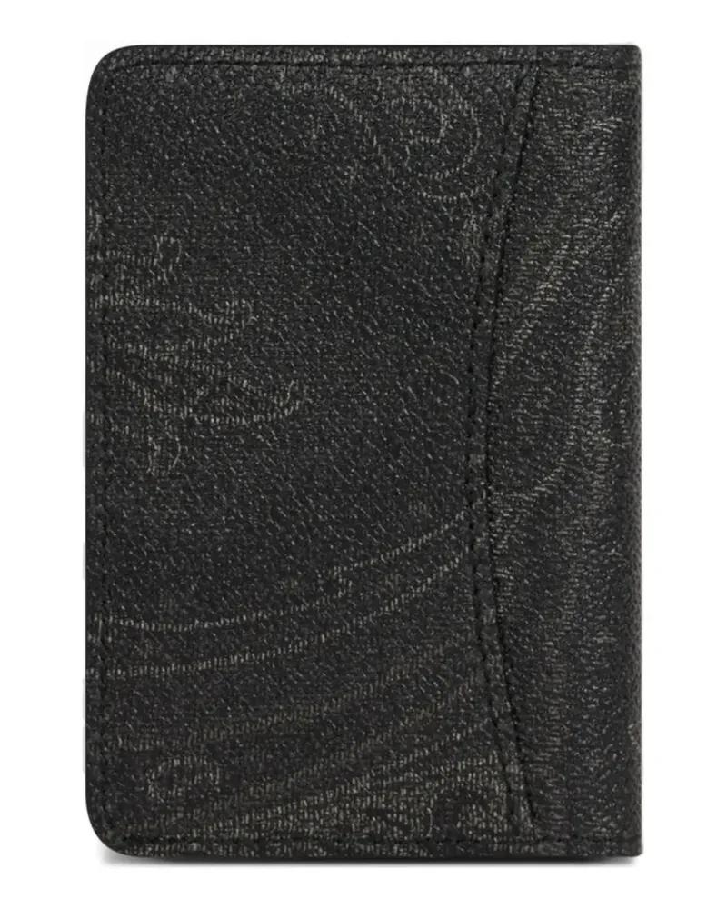 Etro Arnica document and card holder - Schwarz Schwarz