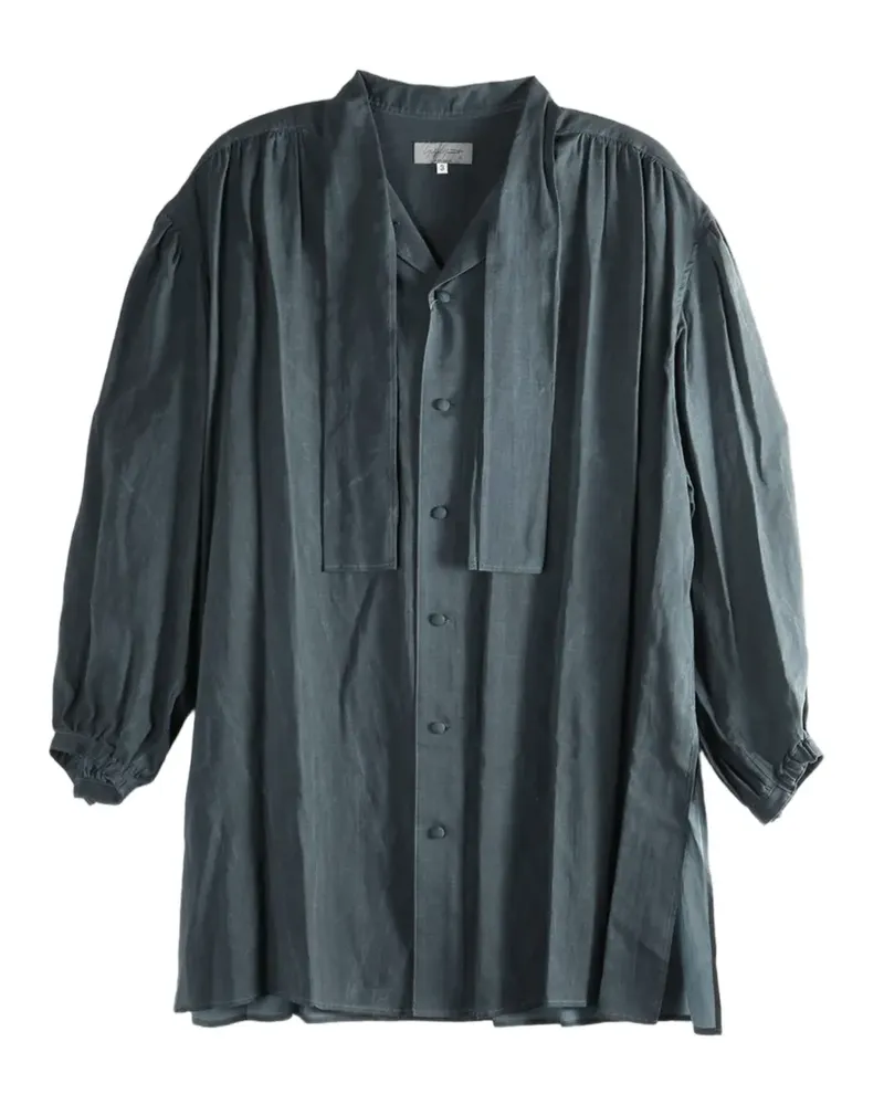 Yohji Yamamoto buttoned shirt - Grau Grau