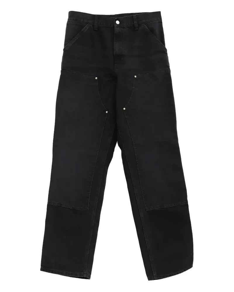 Carhartt WIP Hose mit Taschen - Schwarz Schwarz