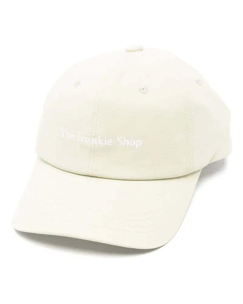 FRANKIE Shop Baseballkappe mit Logo-Stickerei - Grün Grün