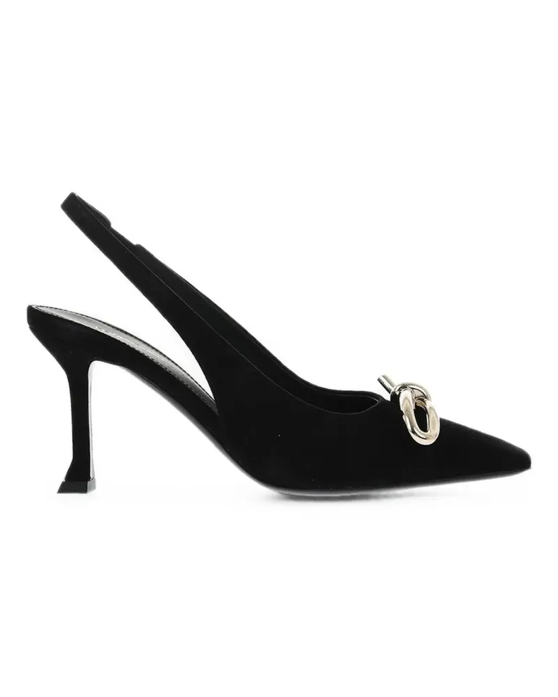 Ferragamo Arlene Slingback-Sandalen - Schwarz Schwarz