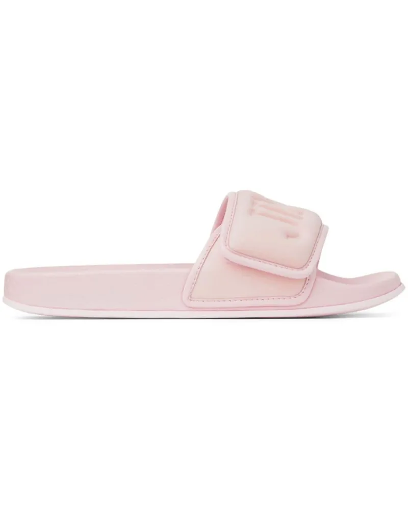 Jimmy Choo Fitz Pantoletten mit Logo-Prägung - Rosa Rosa