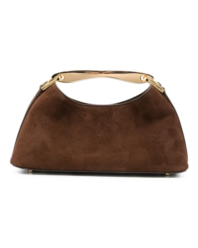Elleme mini Boomerang tote bag - Braun Braun