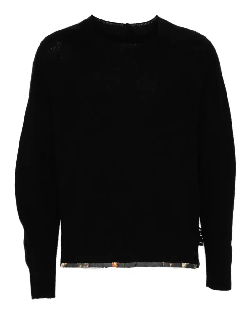 Undercover Pullover mit Knopfverschluss - Schwarz Schwarz