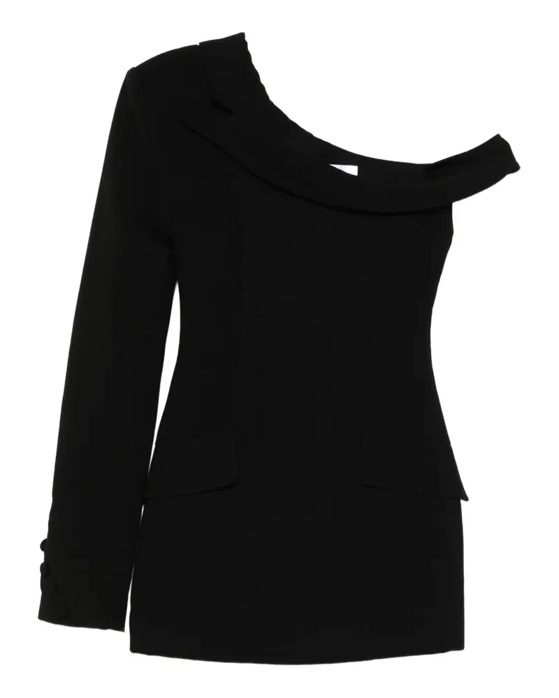 Mônot One-Shoulder-Kleid - Schwarz Schwarz