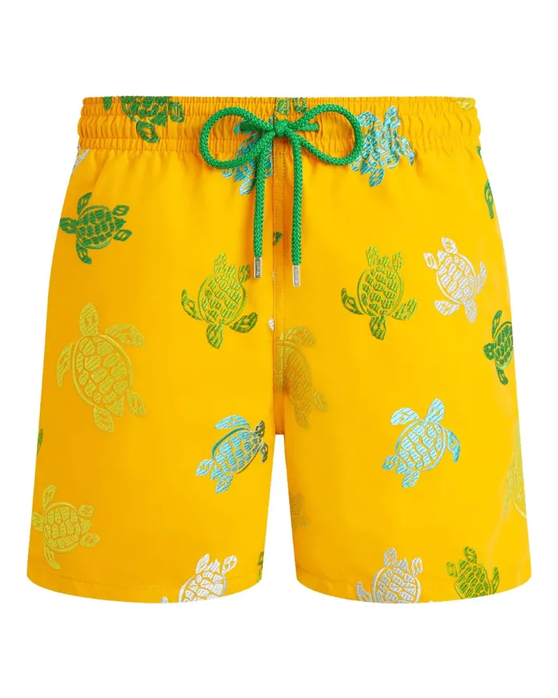 Vilebrequin Tortues Badeshorts - Orange Orange