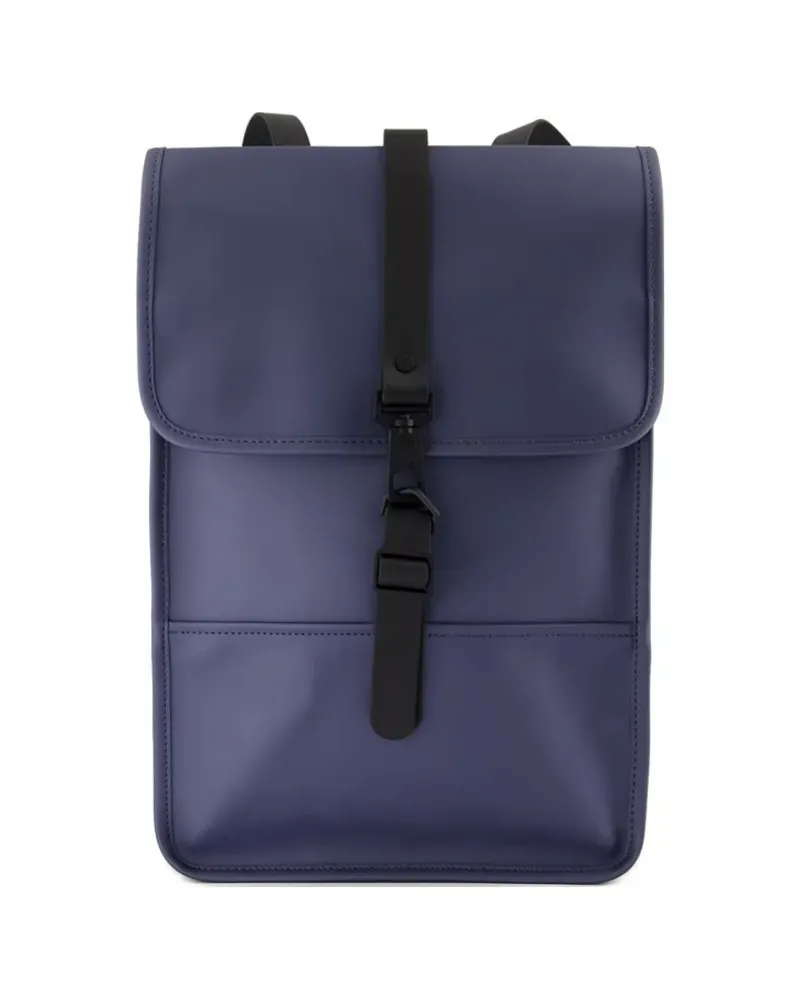 RAINS buckle strap backpack - Blau Blau