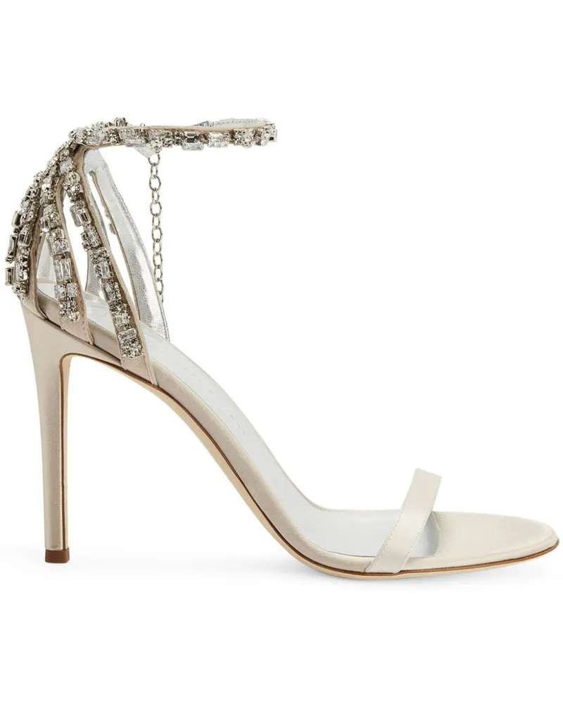 Giuseppe Zanotti Adele Crystal Sandalen 105mm - Rosa Rosa