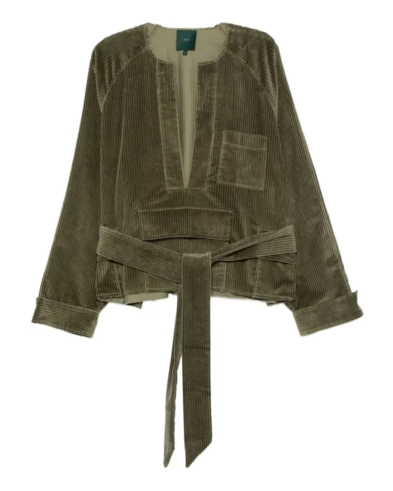 Jejia Bluse aus Cord - Grün Grün