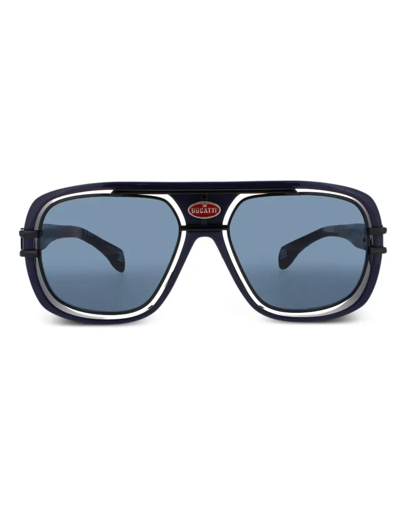 Bugatti Getönte Pilotenbrille - Blau Blau