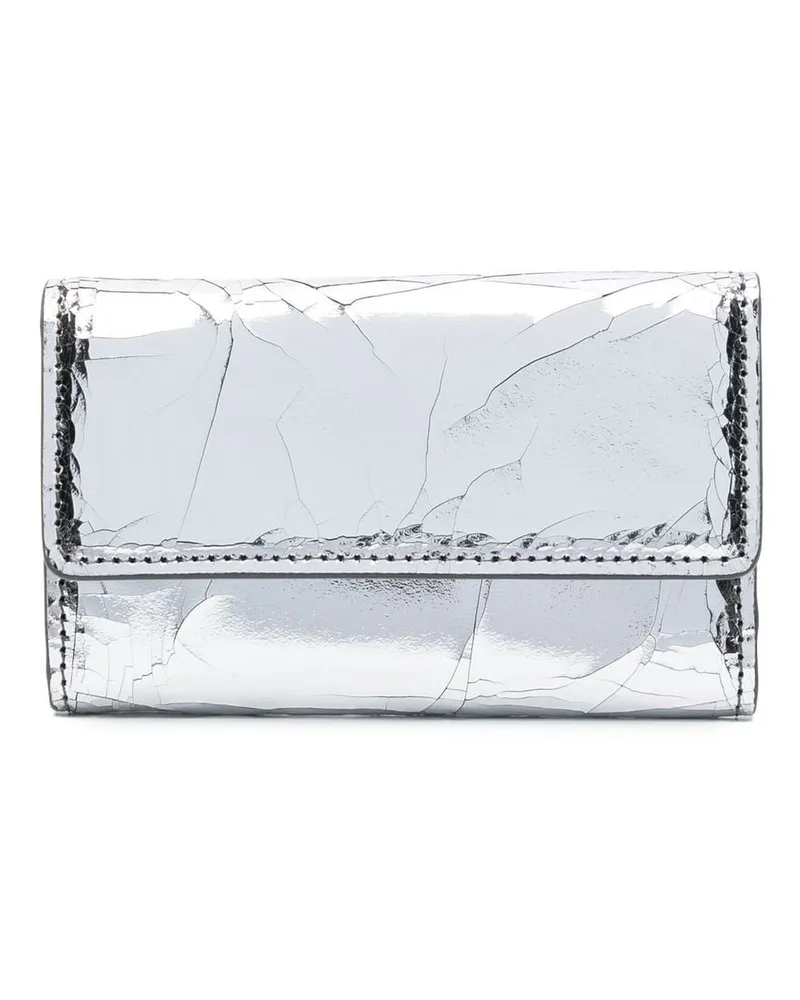 Maison Margiela Broken Mirror Portemonnaie - Silber Silber