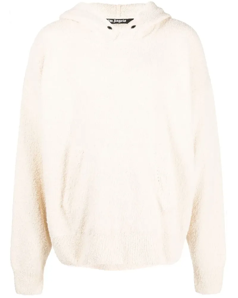 Palm Angels Hoodie mit Palmen-Print - Nude Nude