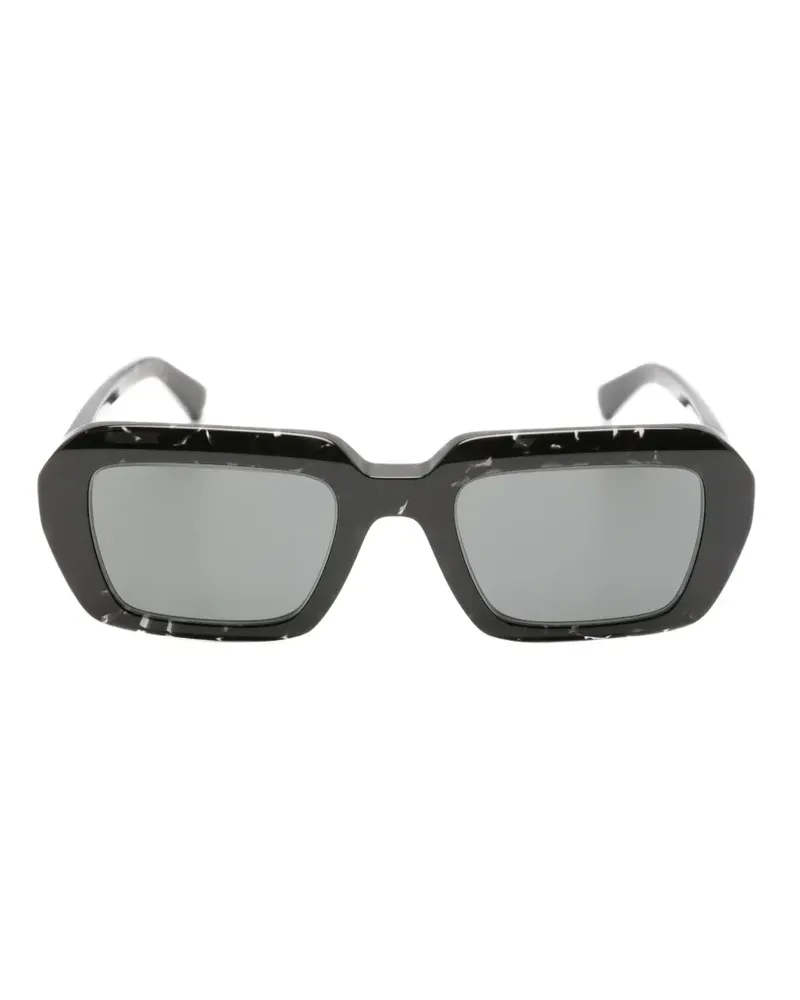 Mykita Nima marble-effect sunglasses - Schwarz Schwarz
