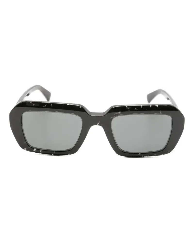 Mykita Nima marble-effect sunglasses - Schwarz Schwarz