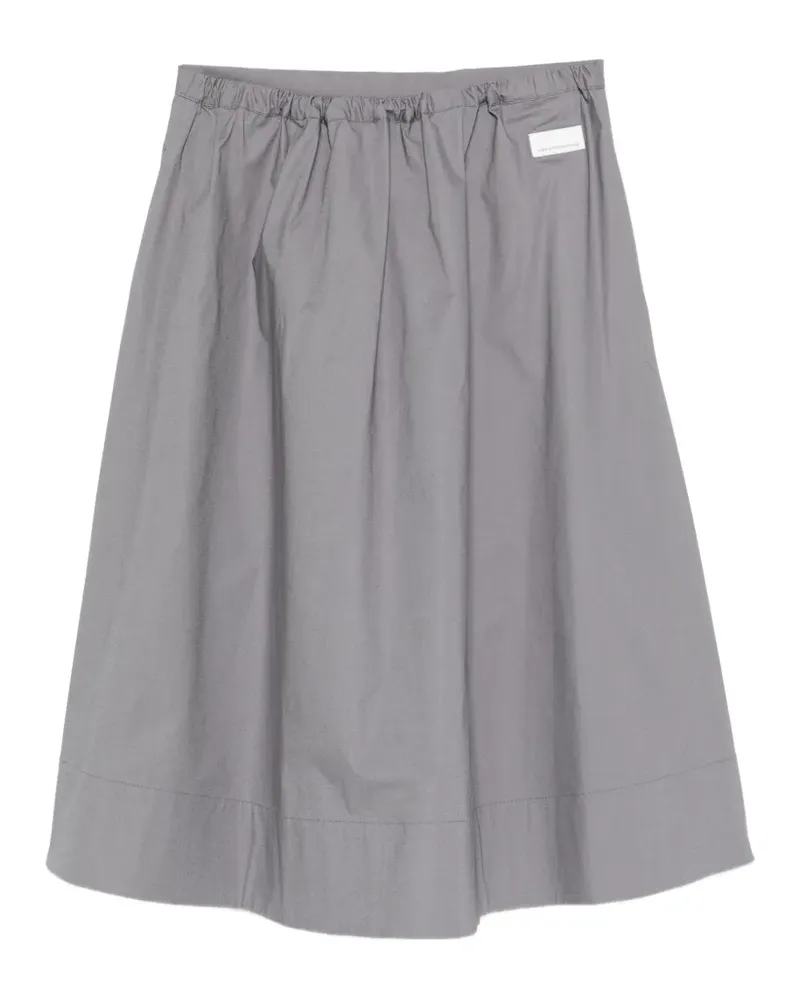 nine:inthe:morning Nixie gathered midi skirt - Grau Grau