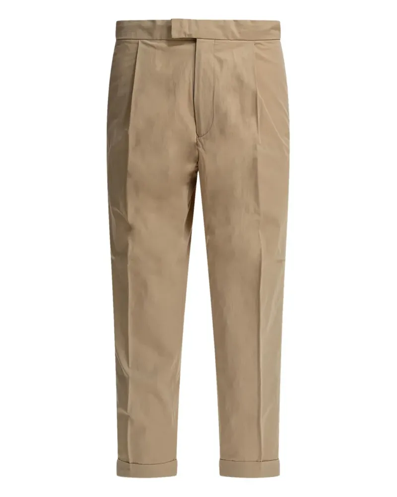 Beams Plus Plissierte Hose - Nude Nude