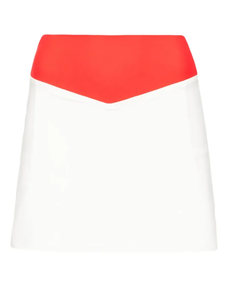 The Upside Mini Pacific Jaynee Shorts - Weiß Weiß