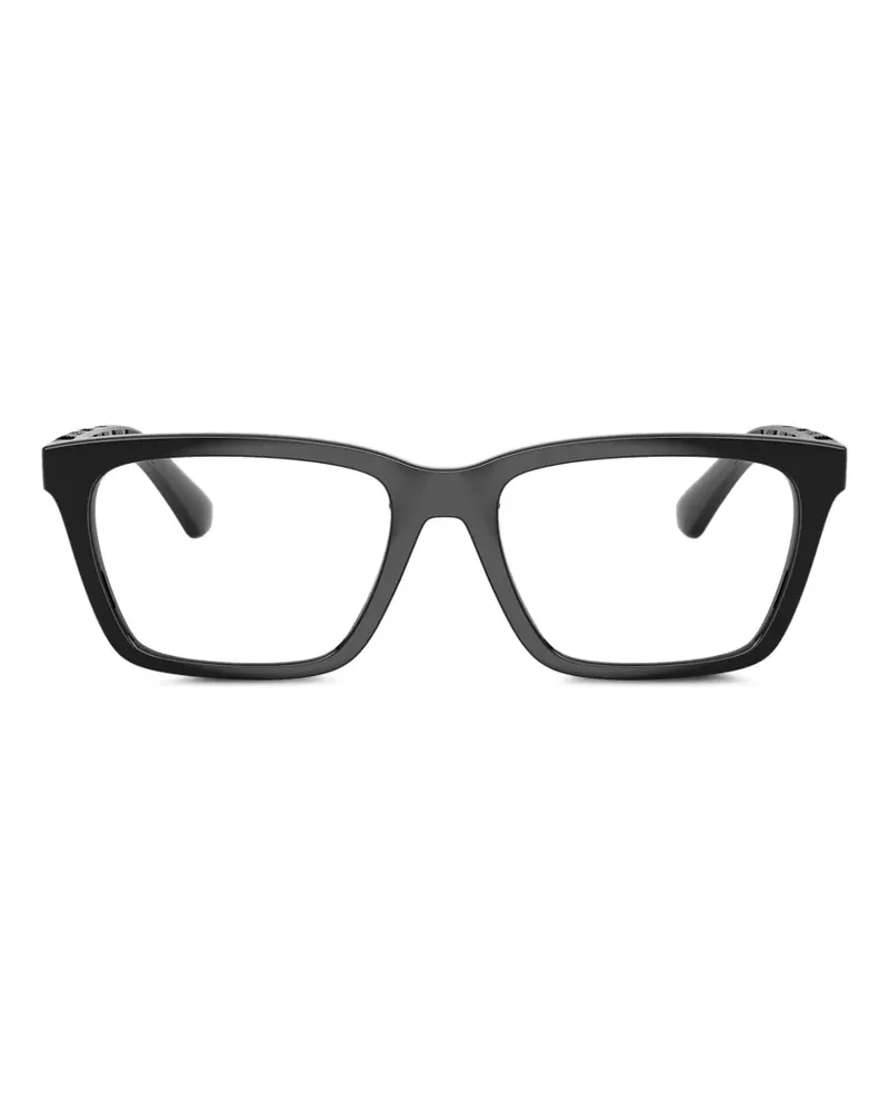 Burberry Brille mit eckigem Gestell - Schwarz Schwarz