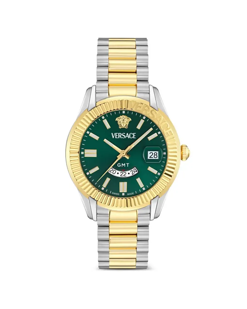 Versace Greca GMT 41mm - Grün Grün