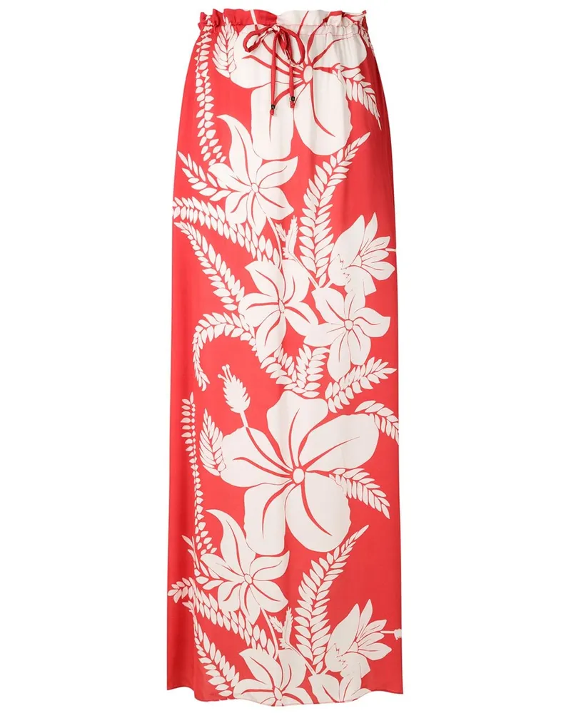 Amir Slama Langes Strandkleid - Rosa Rosa