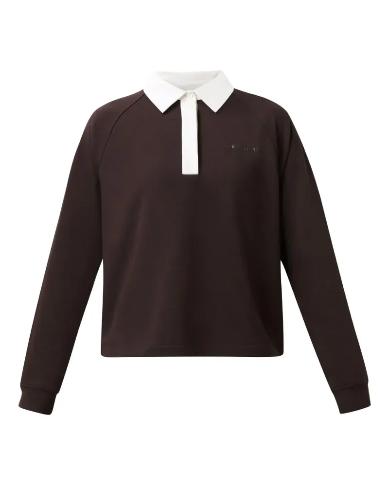 Sweaty Betty Revive Rugby Sweatshirt - Braun Braun