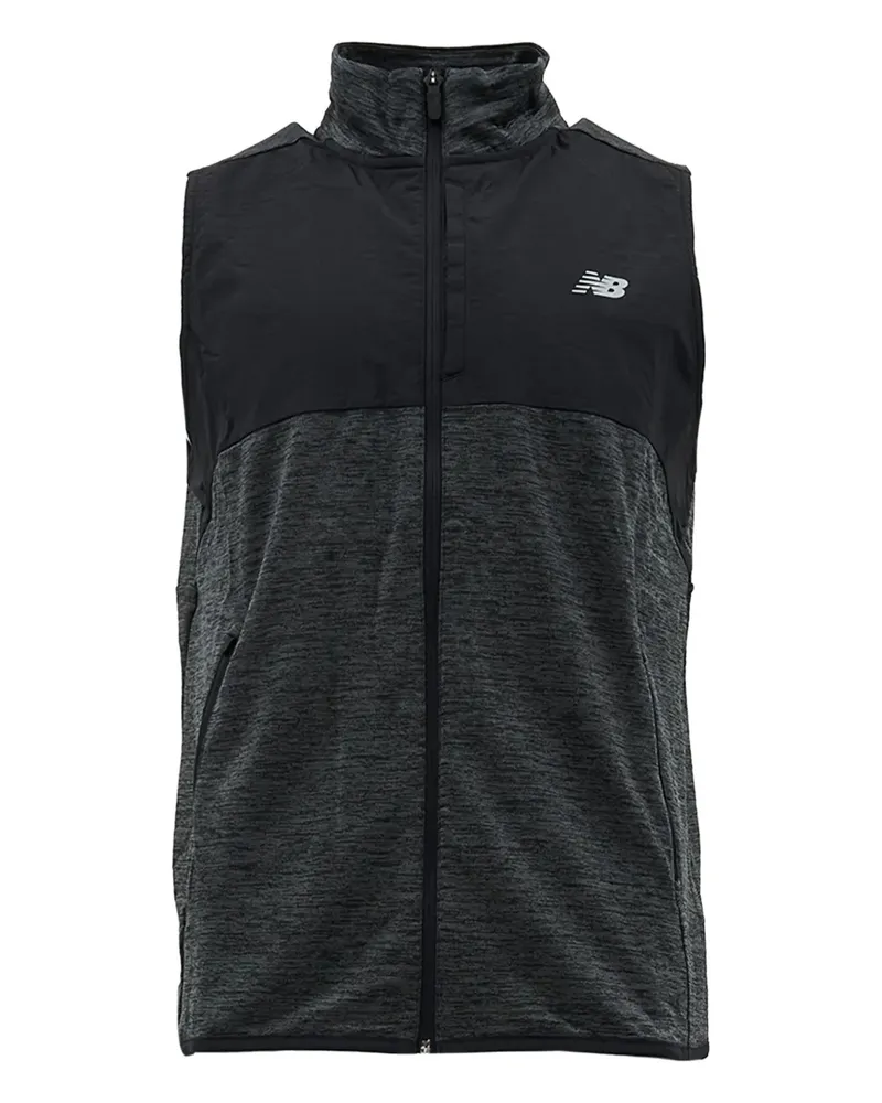 New Balance Grid Weste - Schwarz Schwarz