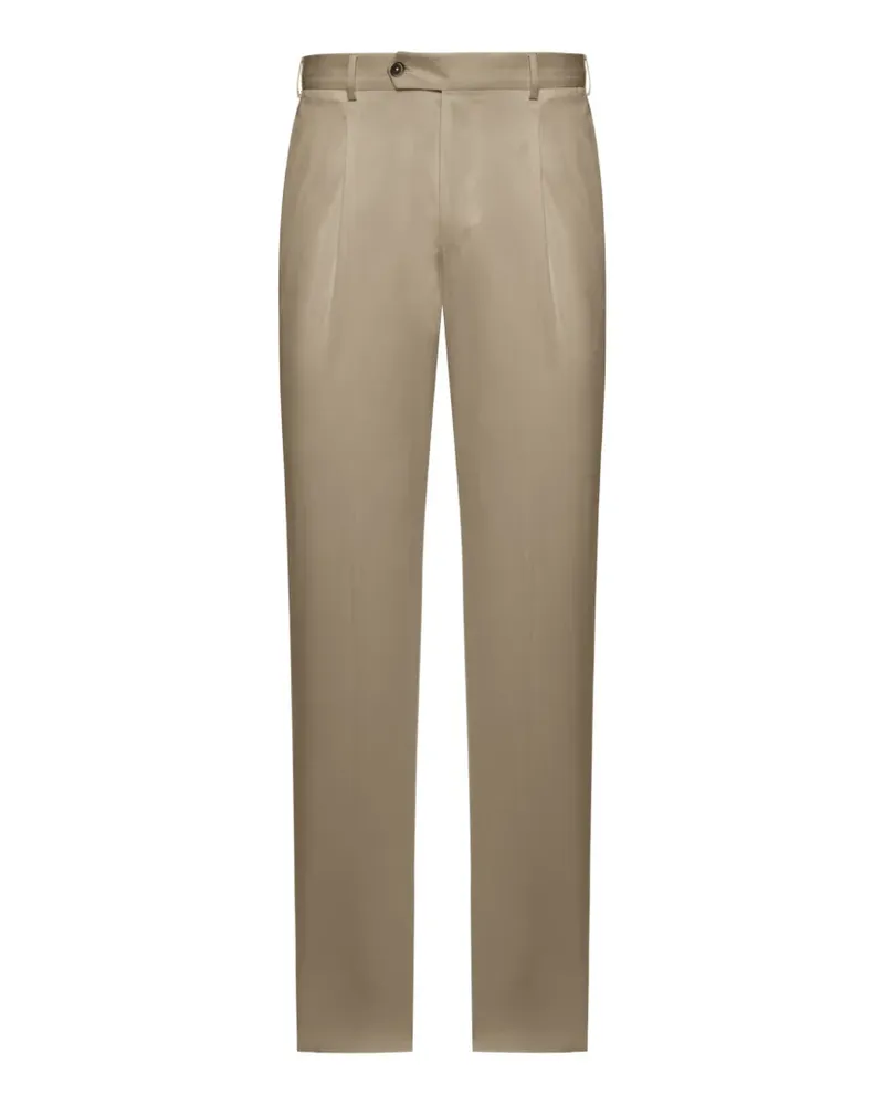 PT TORINO pleated tailored trousers - Nude Nude