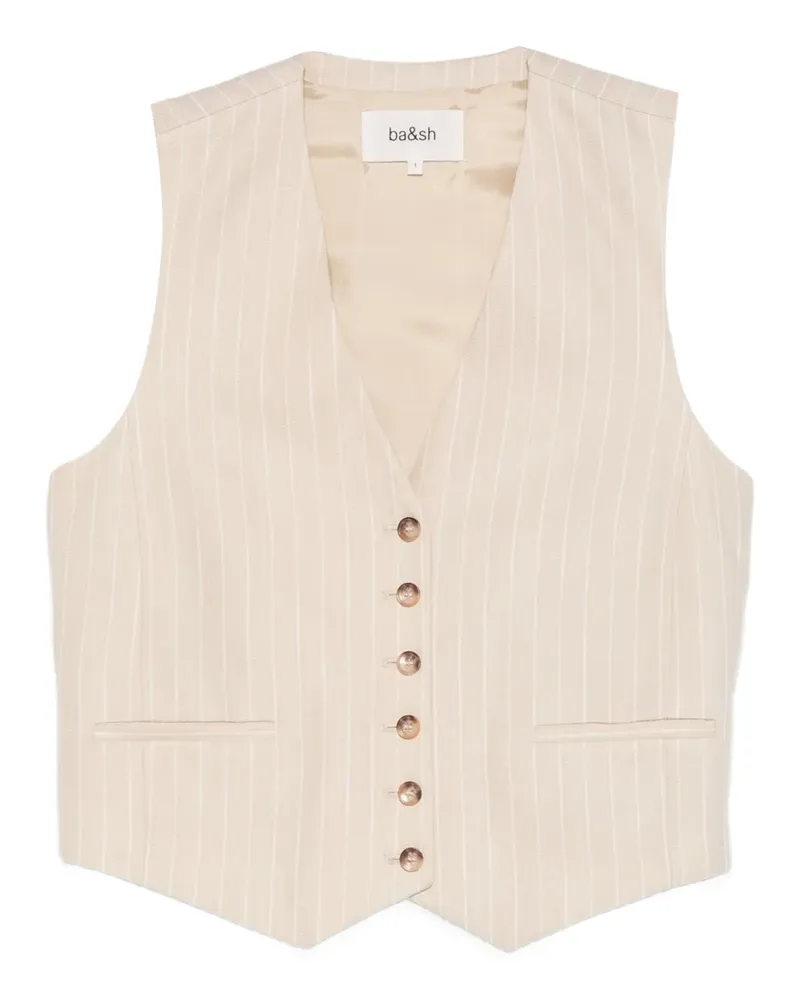 ba&sh Patsy Weste - Nude Nude