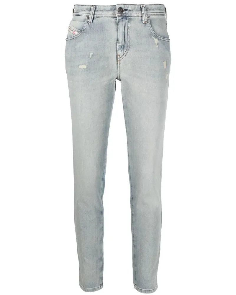 Diesel Distressed-Jeans - Blau Blau