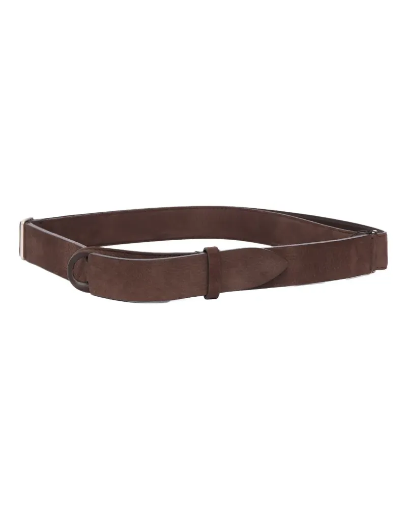 Orciani leather belt - Braun Braun