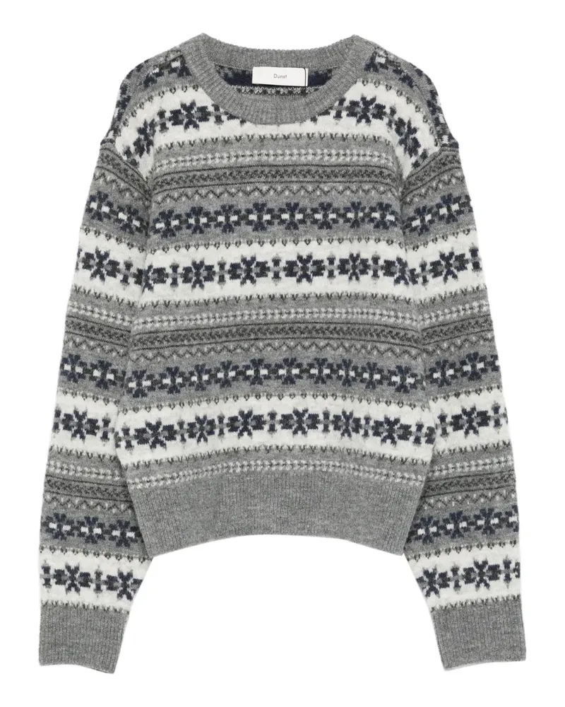 Dunst crew-neck wool sweater - Grau Grau