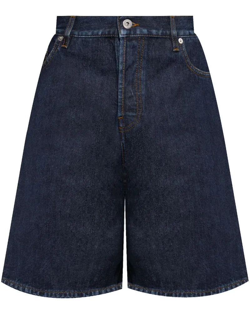 Burberry Jeans-Shorts mit Applikation - Blau Blau