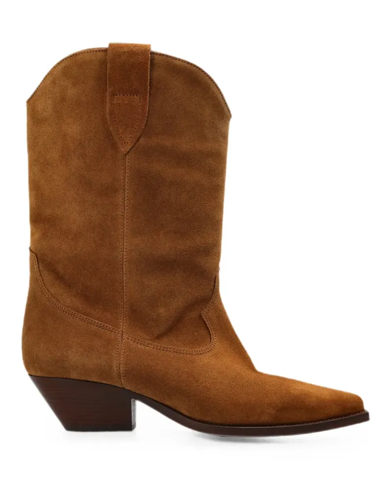 Isabel Marant Wildleder-Cowboystiefel - Braun Braun