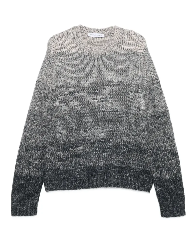 Iris von Arnim ombré-effect sweater - Grau Grau