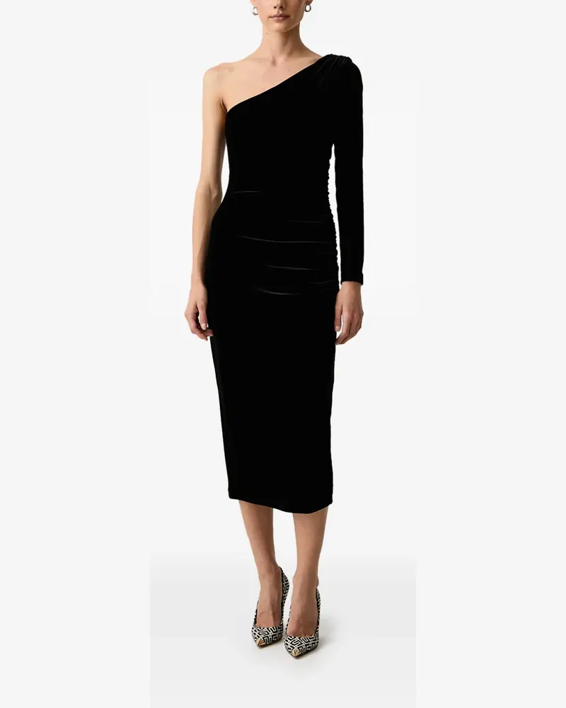 Armani Exchange Kleid aus Samt - Schwarz Schwarz
