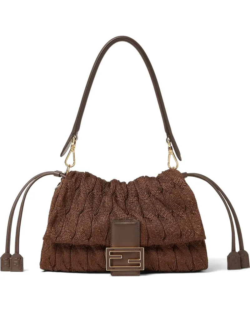 Fendi medium Mamma Baguette shoulder bag - Braun Braun