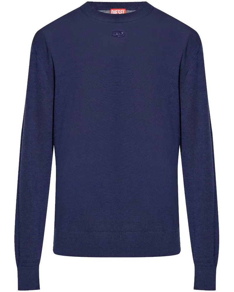 Diesel K-GARTH Pullover - Blau Blau