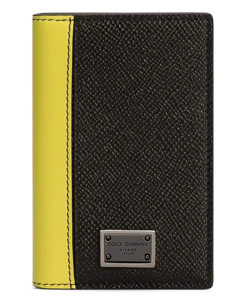 Dolce & Gabbana Dauphine Portemonnaie - Gelb Gelb