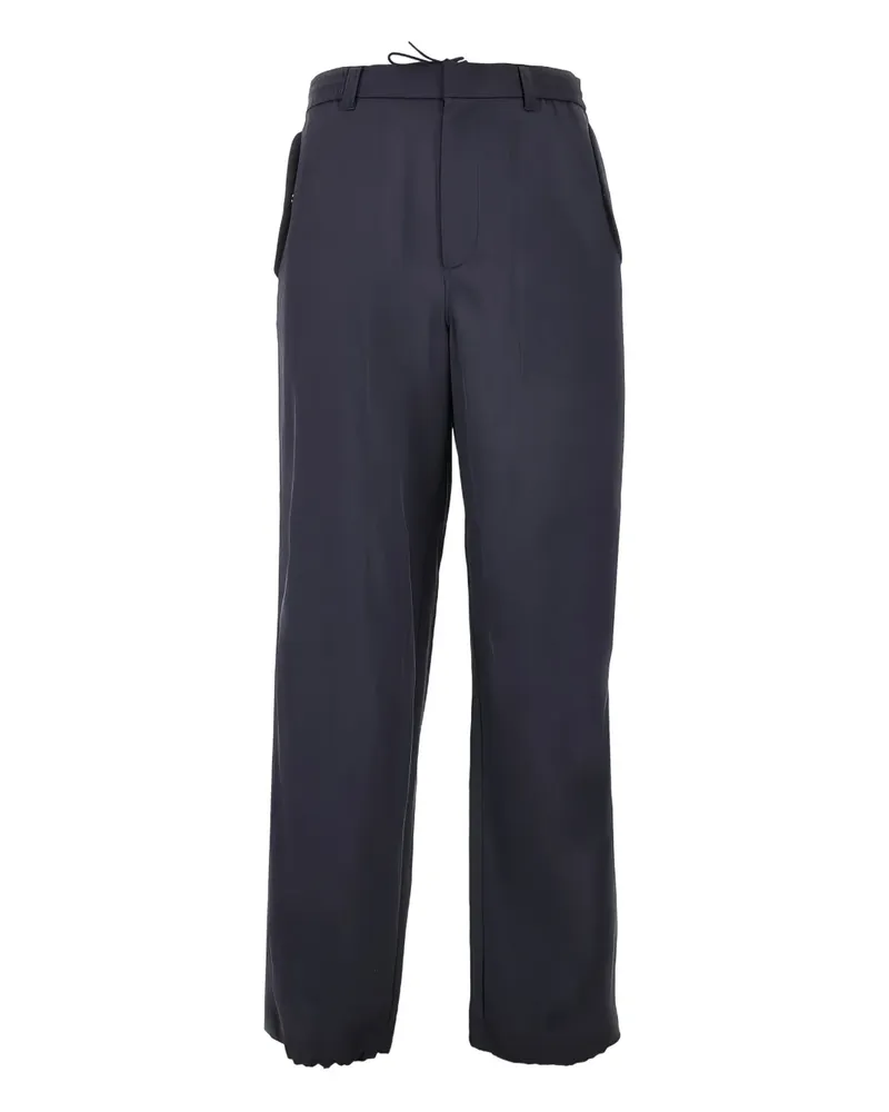 Emporio Armani Hose mit Kordelzug - Blau Blau