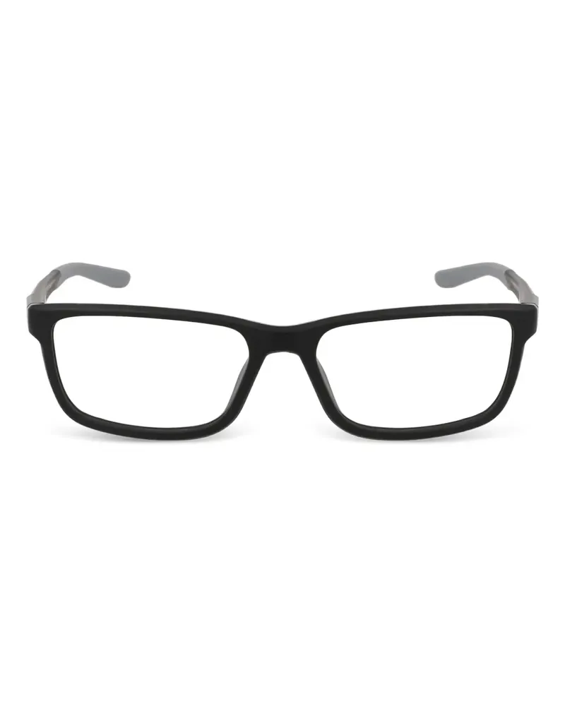 Nike Brille mit eckigem Gestell - Schwarz Schwarz