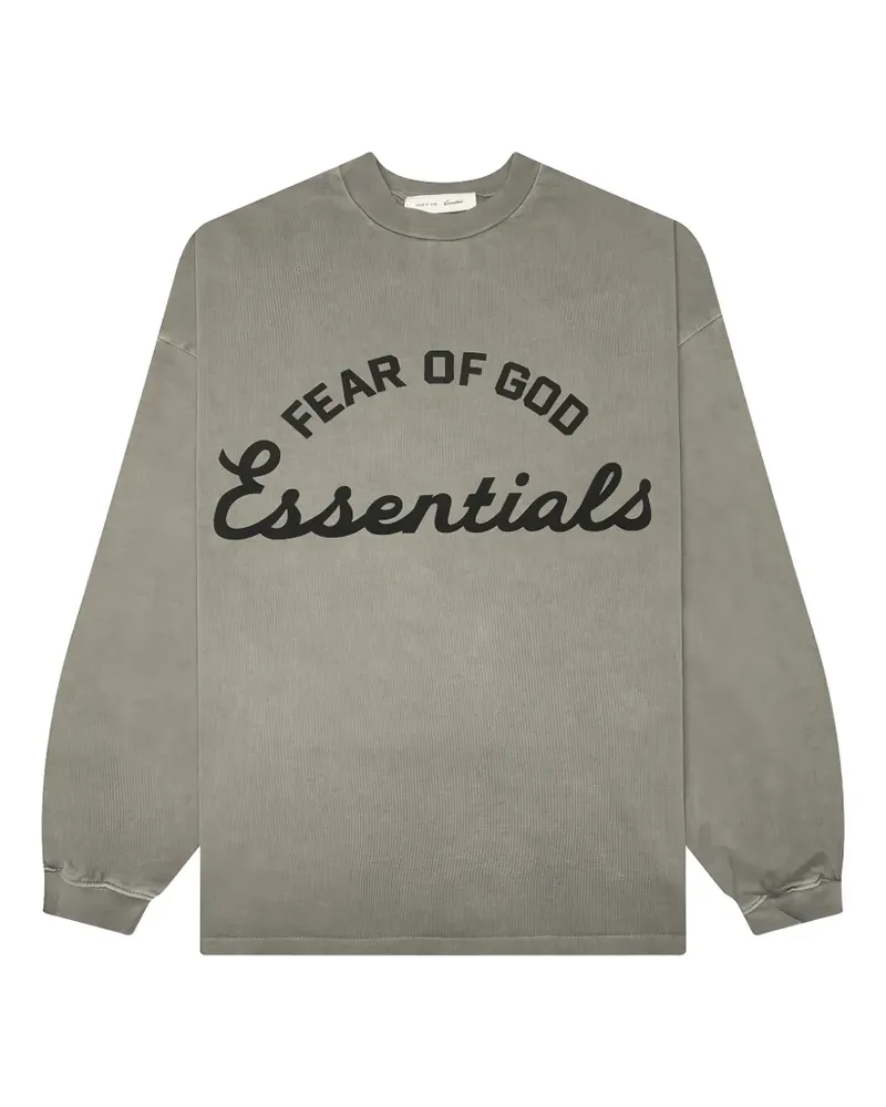 Fear of God Essentials logo-print sweatshirt - Grau Grau