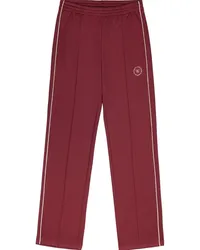 SPORTY & RICH Jogginghose mit Logo-Stickerei Rot