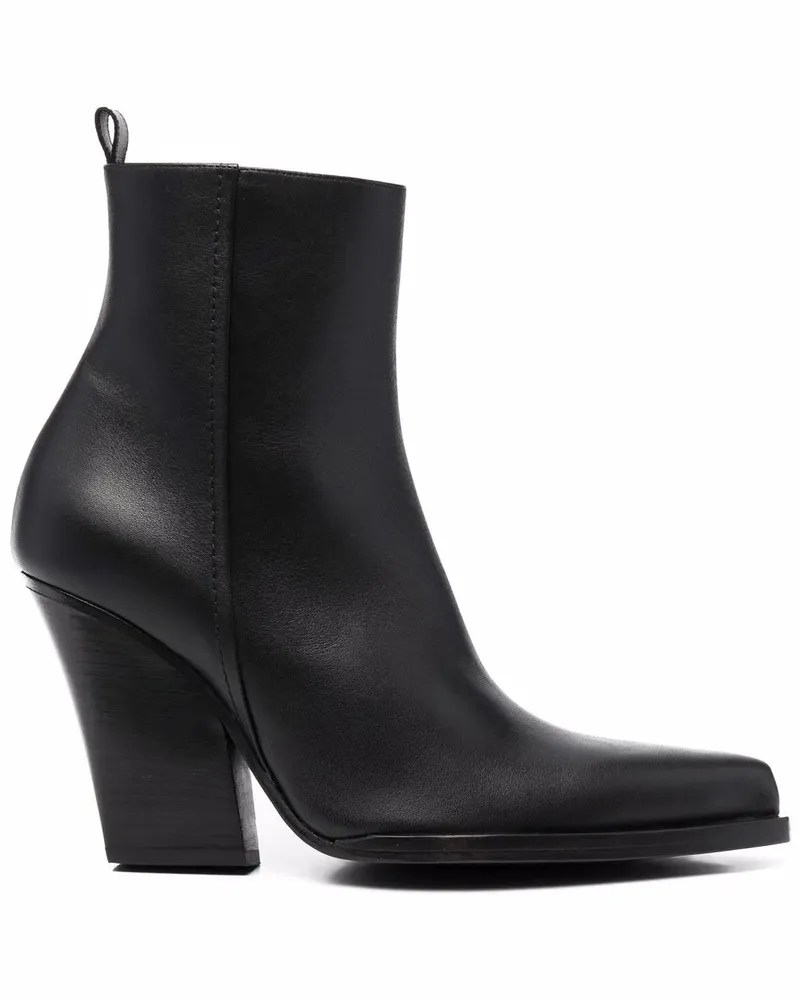 Magda Butrym Stiefel mit spitzer Kappe - Schwarz Schwarz